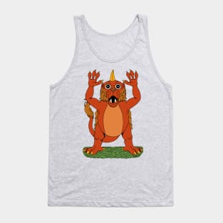 Cute Leonine Monster Tank Top